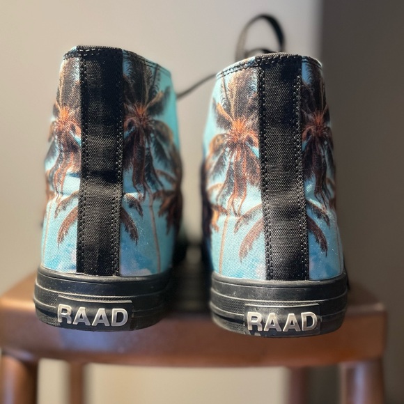 RAAD Palm Tree High Tops SZ 7 - Picture 7 of 7